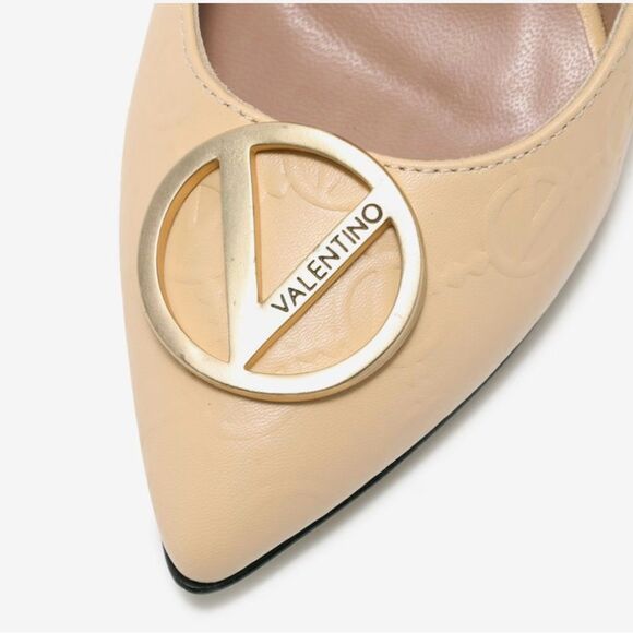 Valentino Clara Logo Pump Size 10 New - Picture 5 of 9